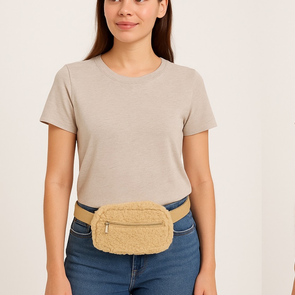 Wild Fable Sherpa Belt Fanny Pack - Picture 2 of 9
